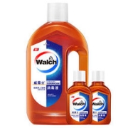 Walch 威露士 高浓度消毒液1.2L+60ml*2 消毒水衣物家居清洁皮肤多功能消毒剂杀菌率99.999% 组合装