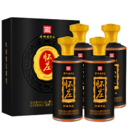 怀庄 珍藏尊品 53%vol 酱香型白酒 500ml*4瓶 礼盒装