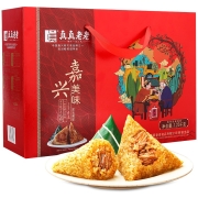 PLUS会员：真真老老 嘉兴美味粽子礼盒 1230g