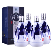 再降价：汾酒 42度 汾酒青花20年375ml*4 清香型 白酒