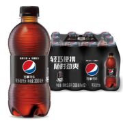 pepsi 百事 可乐 无糖 小胶瓶 300ml*12瓶