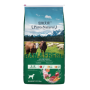 Pure&Natural 伯纳天纯 生·鲜系列 牧场狂欢 全价全期狗粮 12kg