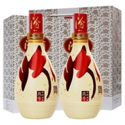 PLUS会员：汾酒 红汾世家 玖号 53%vol 清香型白酒 500ml*2瓶 礼盒装