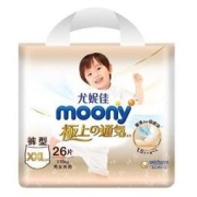 moony 极上通气系列 拉拉裤 XXL26片