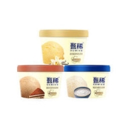 yili 伊利 甄稀提拉米苏味轻恬香草希腊风味酸奶口味三联杯雪糕冰淇淋冰激凌冷饮鲜奶冰淇淋 90g*3杯/盒 供应冬奥