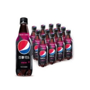 pepsi 百事 可乐 无糖 Pepsi 树莓味 碳酸饮料 汽水可乐 中胶瓶 500ml*12瓶 饮料整箱 百事出品