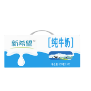新希望白帝 纯牛奶250ml*16盒 整箱*5件