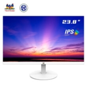 PLUS会员：ViewSonic 优派 VX2471-H-W 23.8英寸显示器（1920×1080、60Hz）白色