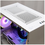aigo 爱国者 YOGO M2 玻璃侧透 M-ATX机箱 白色