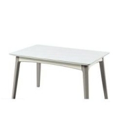 CHEERS 芝华仕 PT020 小户型家用钢化玻璃方餐桌 149.5*76.5*76cm