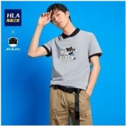 HLA 海澜之家 男士短袖T恤 HNTBJ2Q485A