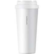 PLUS会员：LOCK&LOCK 乐扣乐扣  LHC3271WHT 保温杯 400ml 白色