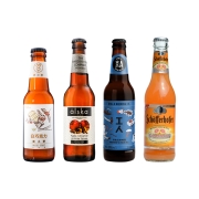 临期品：Kronenbourg 1664凯旋 精酿啤酒组合果味 4瓶