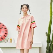 SKECHERS 斯凯奇 L221W128 女款运动连衣裙