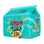 统一 藤娇藤椒牛肉面102g＊5连包