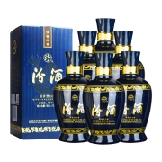 88VIP：汾酒 蓝汾 53%vol 清香型白酒 475ml*6瓶 整箱装