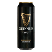临期特价！爱尔兰进口：440mlx8听 健力士 Stout司陶特 醇黑啤酒