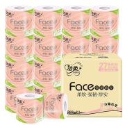京东极速版：洁柔 Face有芯卷纸 4层105g*18卷