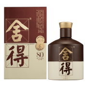 618预售、plus会员：舍得 品味舍得 第四代 80周年纪念款 52%vol 浓香型白酒 500ml 单瓶装