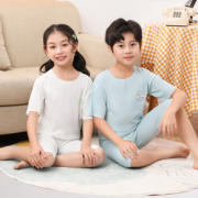 全尺寸！夏季宝宝冰丝套装73-160码