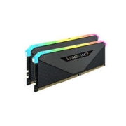 USCORSAIR 美商海盗船 复仇者 RGB RS系列 DDR4 3200MHz RGB 台式机内存 灯条 黑色 16GB 8GBx2