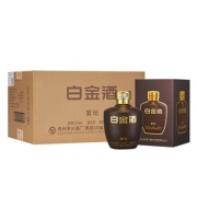 618预售：茅台 白金酒 紫坛 酱香型白酒 53度 500ml*6瓶
