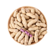 醉喃馋 福建龙岩四粒红紫衣花生 500g
