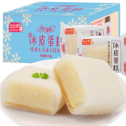 比比赞 冰皮蛋糕麻薯面包 200g送200g