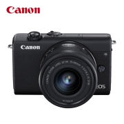 618预售：Canon 佳能 EOS M200 微单数码相机 黑色15-45标准变焦镜头套装3899元包邮（需付100元定金）