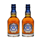 京喜：CHIVAS 芝华士 18年 40度苏格兰调和型威士忌 500ml*2瓶