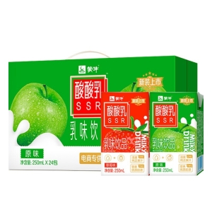 蒙牛 酸酸乳 乳味飲品 250ml*24包 原味乳味 - 京東商城價格36.9元包