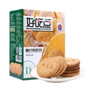 20点、88vip：好吃点 高纤煎麸饼 800g×3件