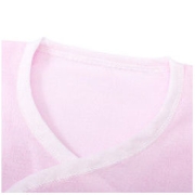 Purcotton 全棉时代 礼盒装长款纱布婴儿服59/44粉色+白色 2件/盒