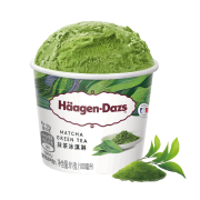 PLUS会员：H?agen·Dazs 哈根达斯 冰淇淋 抹茶口味 81g