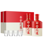 PLUS会员：舍得 舍之道礼盒 50度 浓香型白酒 500ml＊2瓶