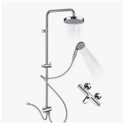 GROHE 高仪 恒温淋浴花洒 欧洲原装进口恒温浴缸龙头花洒淋浴喷头套装