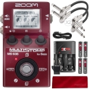 Zoom MS-60B 多重低音踏板，带电缆和豪华套装
