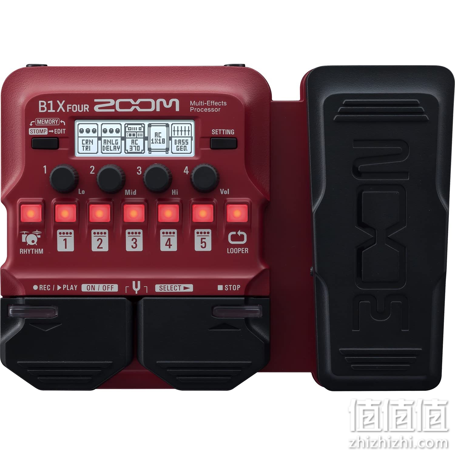 ZOOM ズーム ベース用 マルチエフェクツ・プロセッサー B1X FOUR