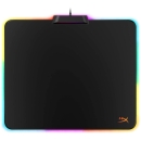 HyperX FURY Ultra – RGB 游戏鼠标垫,中号,360° RGB 照明,20 个 RGB LED 区域,低摩擦硬表面,防滑橡胶底座