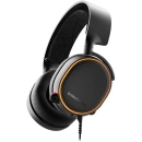 SteelSeries 赛睿 Arctis 5 游戏耳机 - RGB 照明 - DTS 耳机:适用于 PC 和 PlayStation 5,PS4 的 X v2.0 环绕声 - 黑色