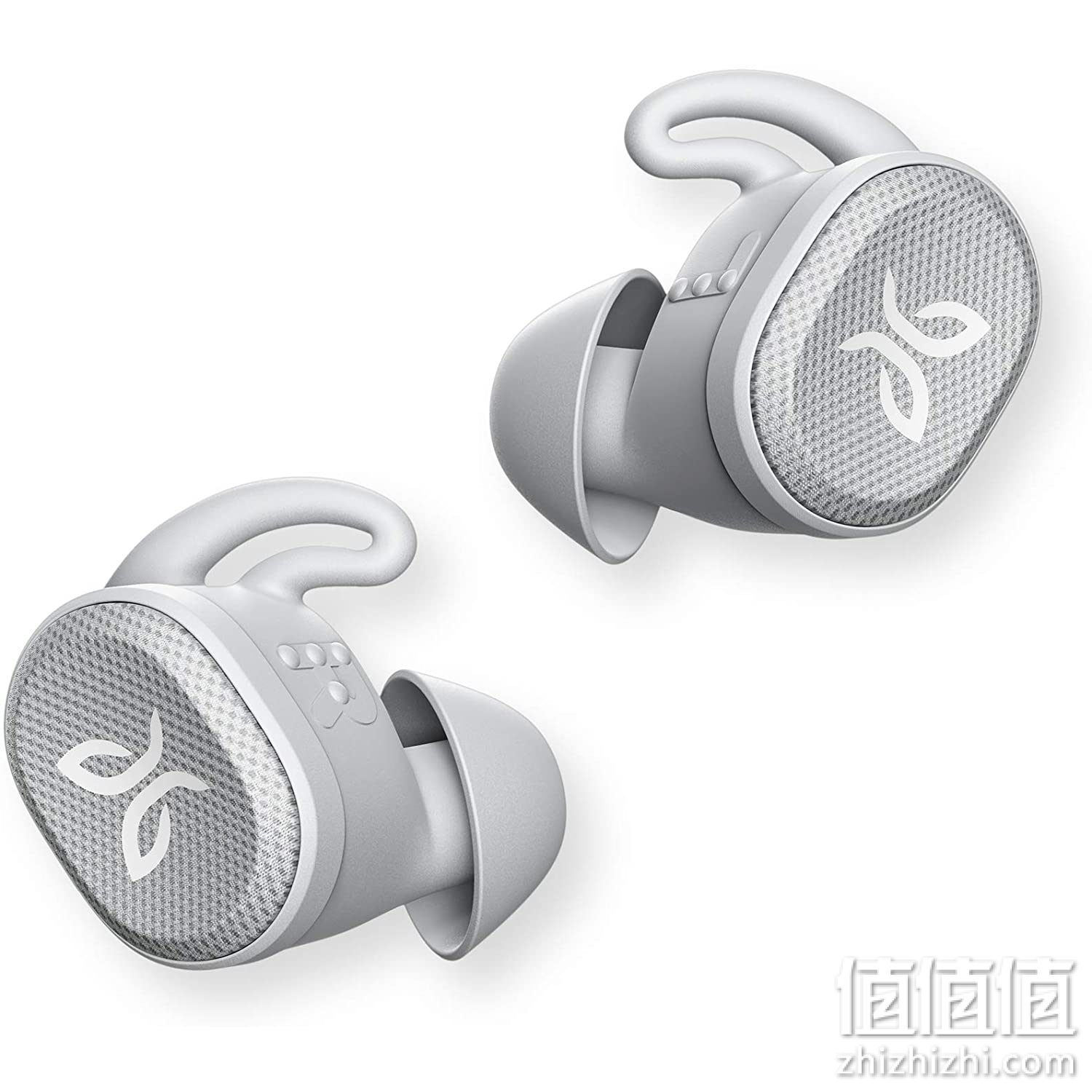 Jaybird Vista 2 真无线运动蓝牙耳机带充电盒 - ANC 运动贴合,24 小时电池,防水耳塞,*级耐用性,高品质通话 - 灰色