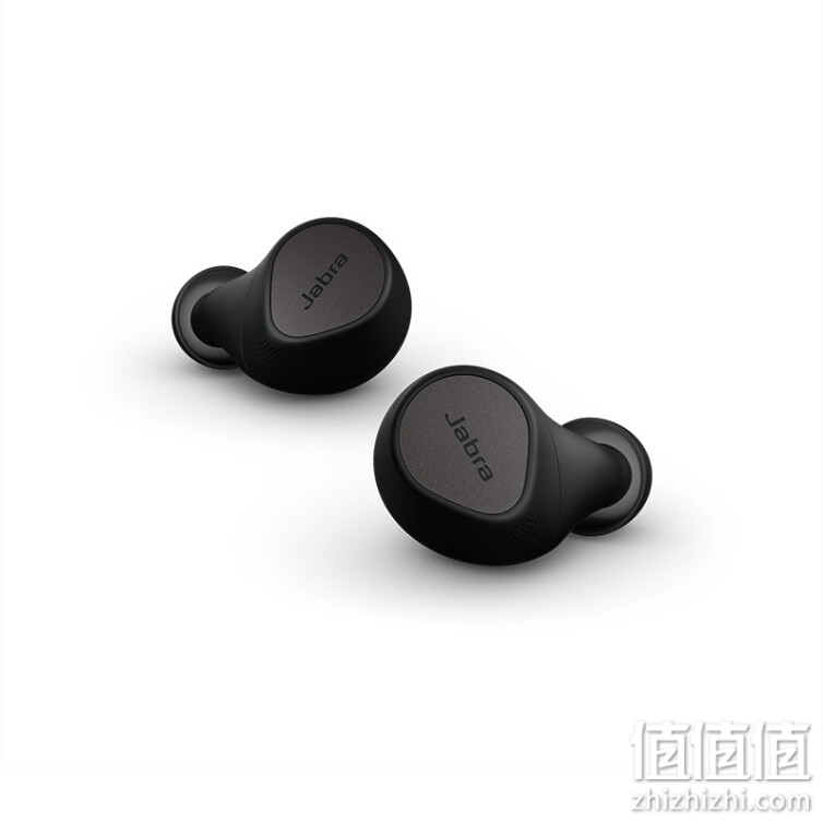 捷波朗（Jabra）Elite7pro真无线主动降噪耳机7P骨传导通话耳机蓝牙5.2稳定闪连安卓苹果通用 75t升级版 黑色