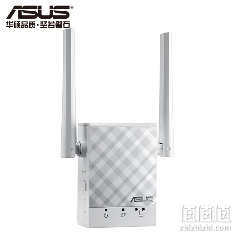 华硕（ASUS）双频WIFI信号放大器 RP-AC51无线扩展器中继器 WIFI信号放大增强器 【小机身大性能】双频750M中继器