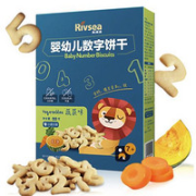 Rivsea 禾泱泱 婴幼儿数字饼干 80g