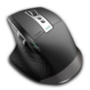 RAPOO 雷柏 MT750L 升级版 2.4G蓝牙 双模无线鼠标 3200DPI 黑色