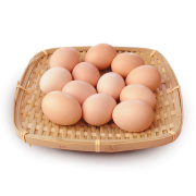 百运通 陕西咸阳鲜鸡蛋 约35-40g6个
