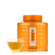 八马茶业 国潮百福系列 特级 金骏眉红茶 中小叶种 罐装 60g*2件