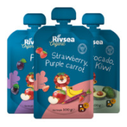 Rivsea 禾泱泱 婴儿可吸果泥 100g*3袋