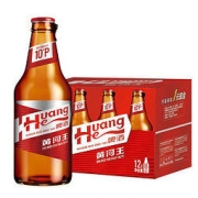 HuangHe 黄河啤酒 黄河王10度 500ml*12瓶 整箱装