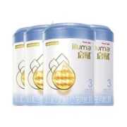illuma 启赋 蓝钻系列 婴儿配方奶粉 3段 810g*4罐 礼盒装
